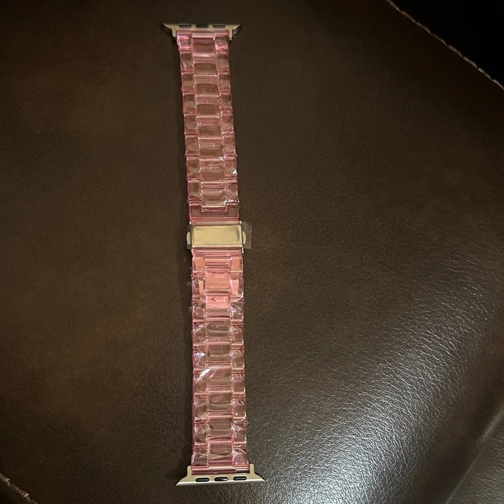Transparent apple iwatch watch band